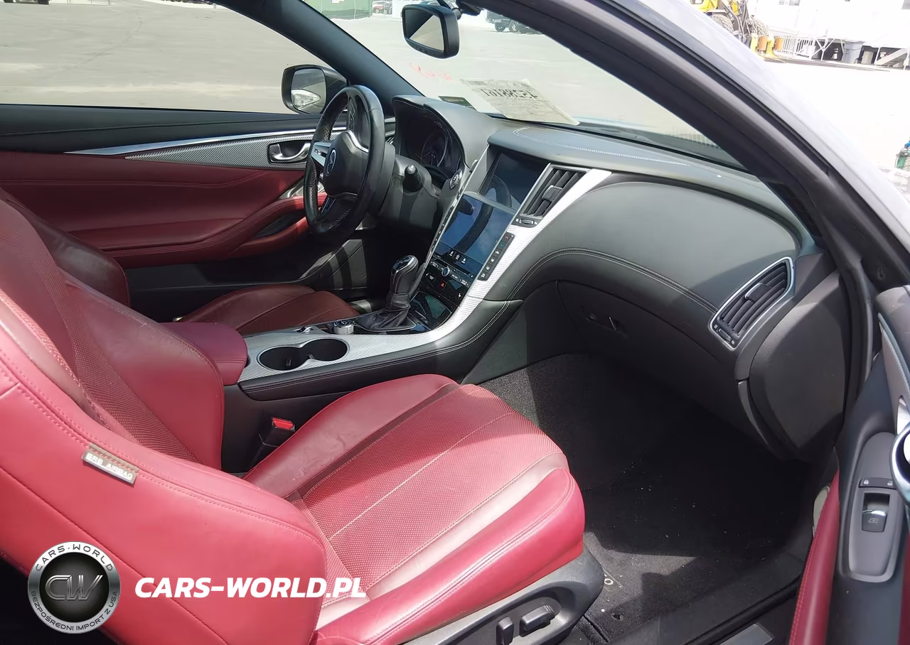 2018 Infiniti Q60 3.0T Red Sport 400 VIN:JN1FV7EK3JM530586 - 5