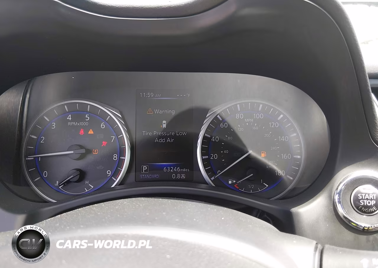 2018 Infiniti Q60 3.0T Red Sport 400 VIN:JN1FV7EK3JM530586 - 7