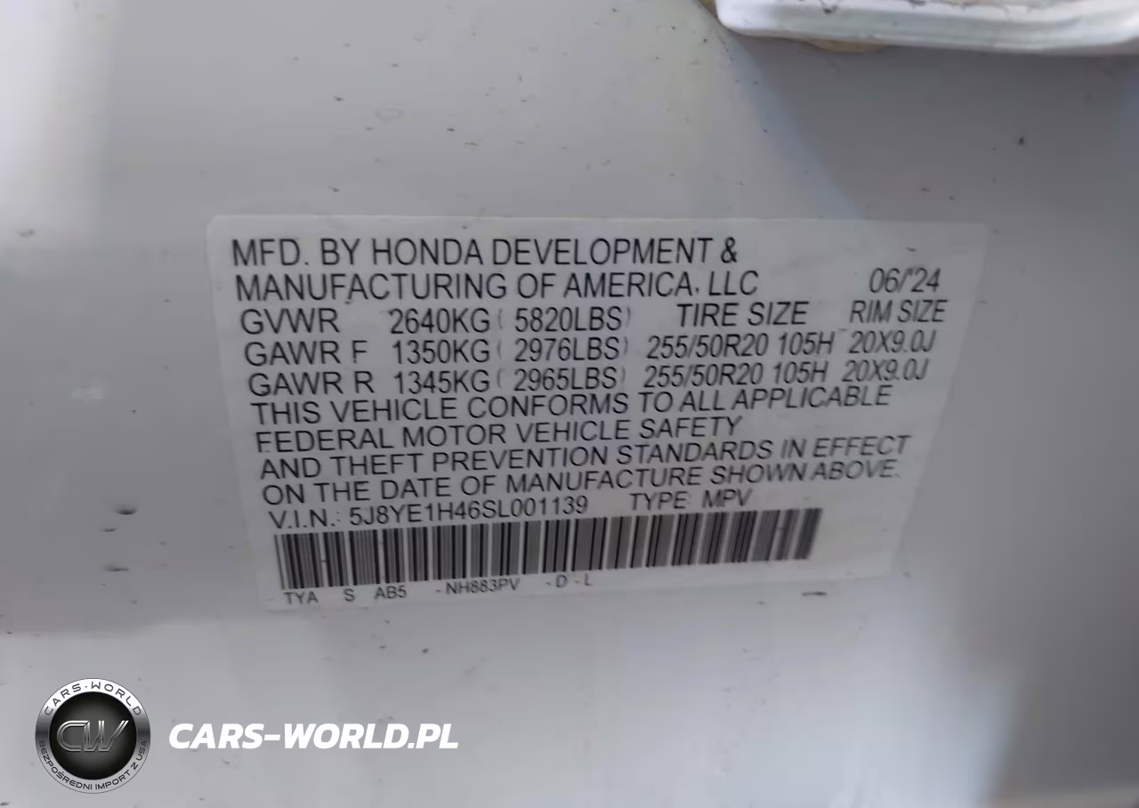 2025 Acura Mdx Technology Package VIN:5J8YE1H46SL001139 - 9