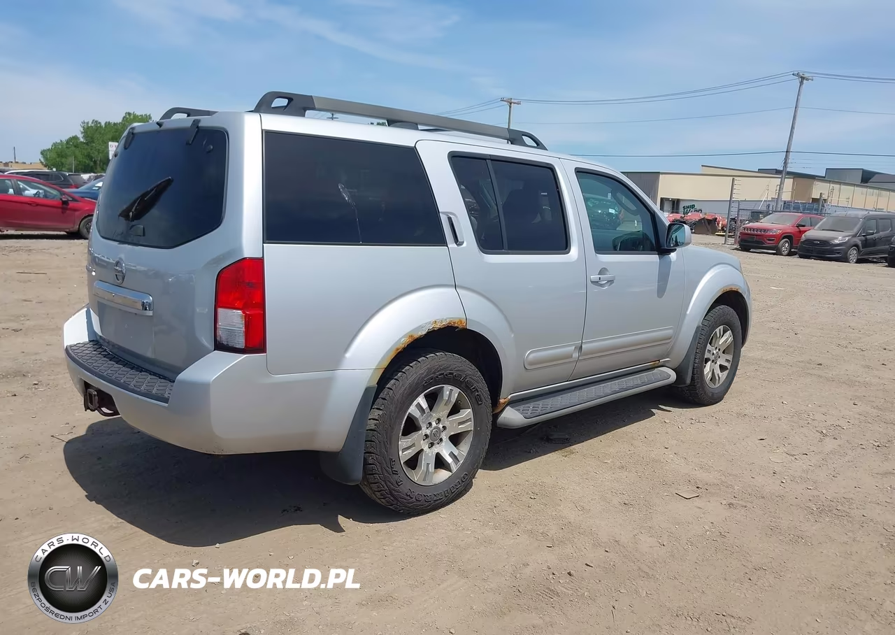 2012 Nissan Pathfinder Le-S-Silver-Sv VIN:5N1AR1NBXCC618760 - 4