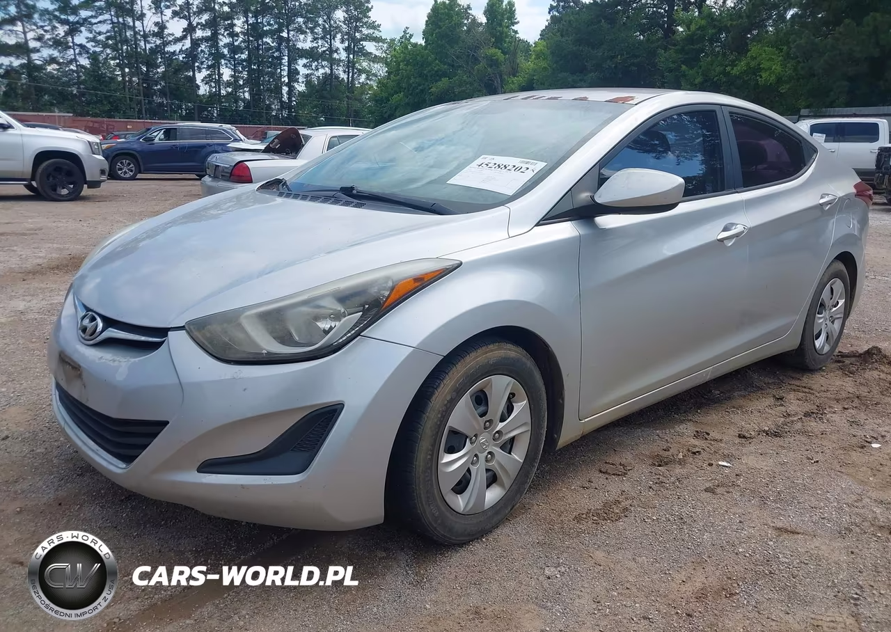 2016 Hyundai Elantra Se VIN:5NPDH4AE2GH730470 - 2