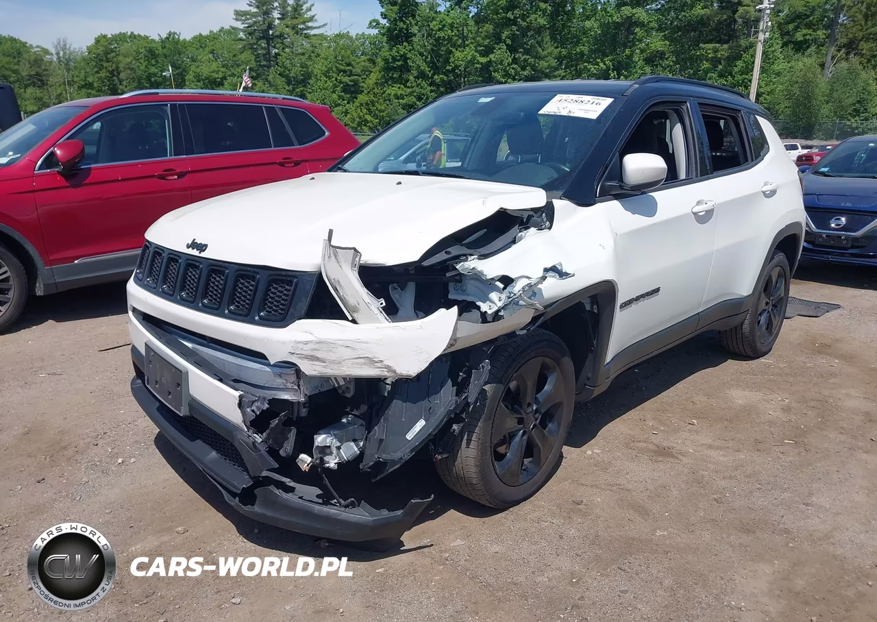 2020 Jeep Compass Altitude 4X4 VIN:3C4NJDBB7LT127893 - 2