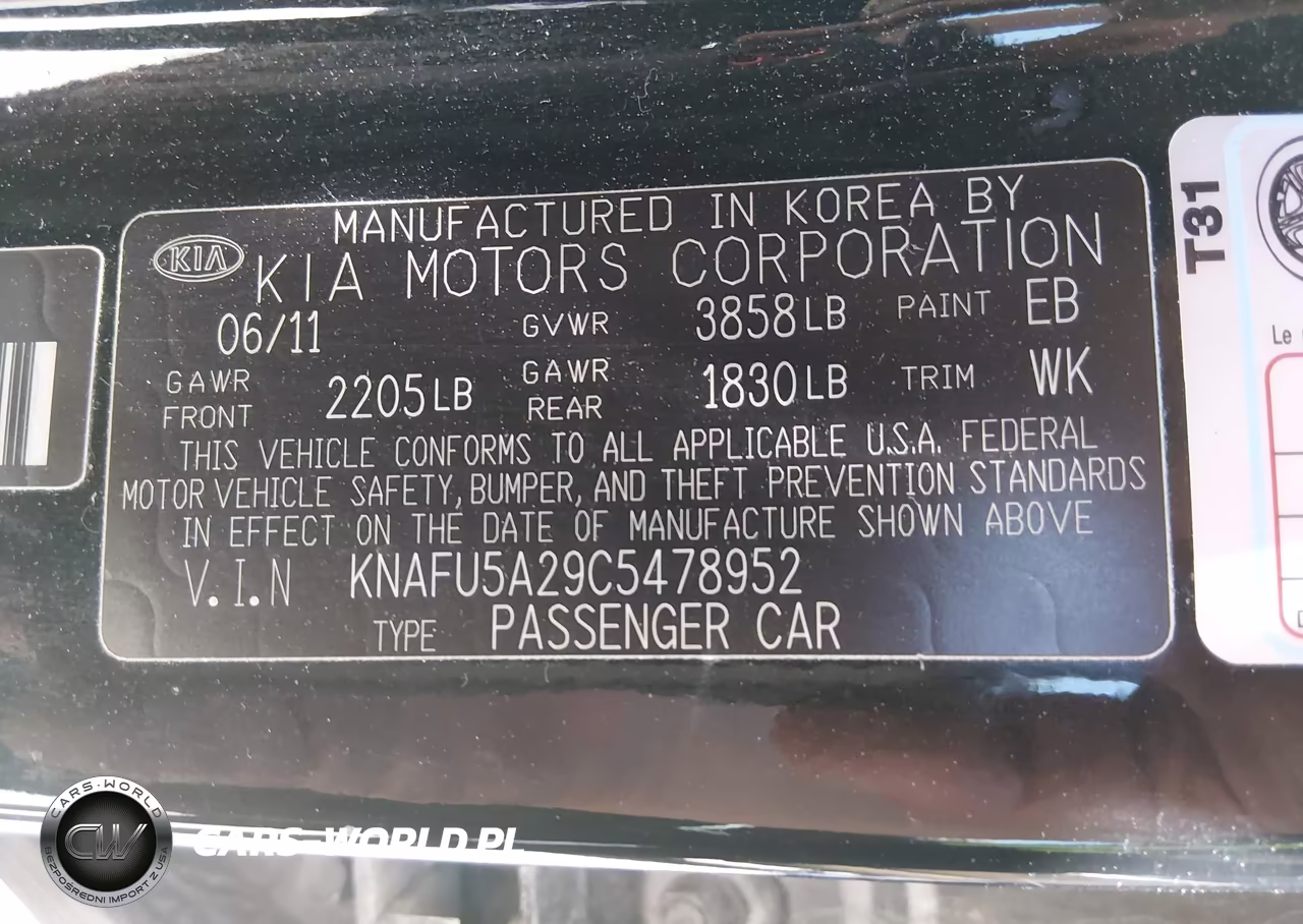 2012 Kia Forte Ex VIN:KNAFU5A29C5478952 - 9