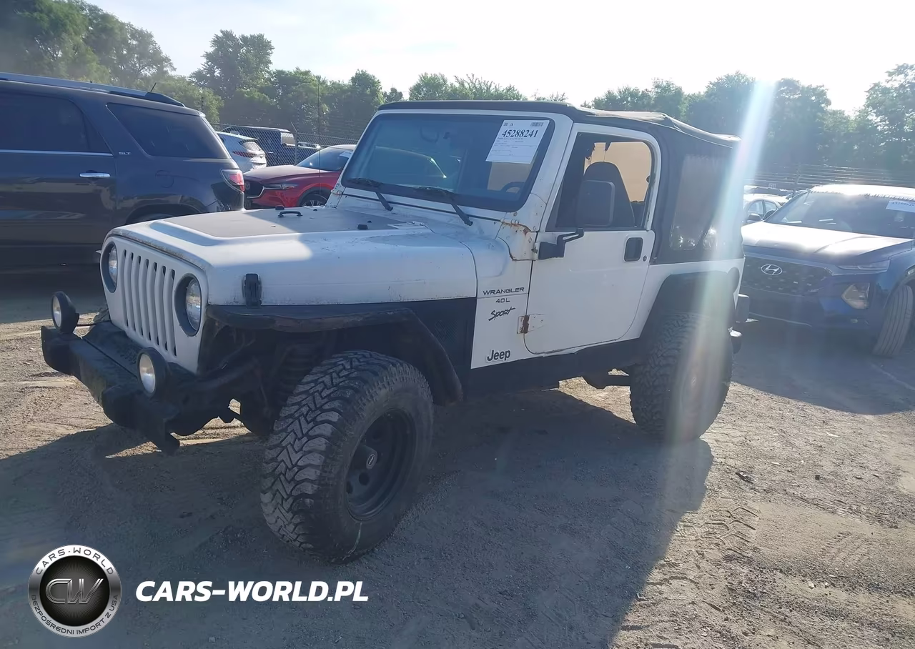 1999 Jeep Wrangler Sport VIN:1J4FY19S8XP472035 - 2