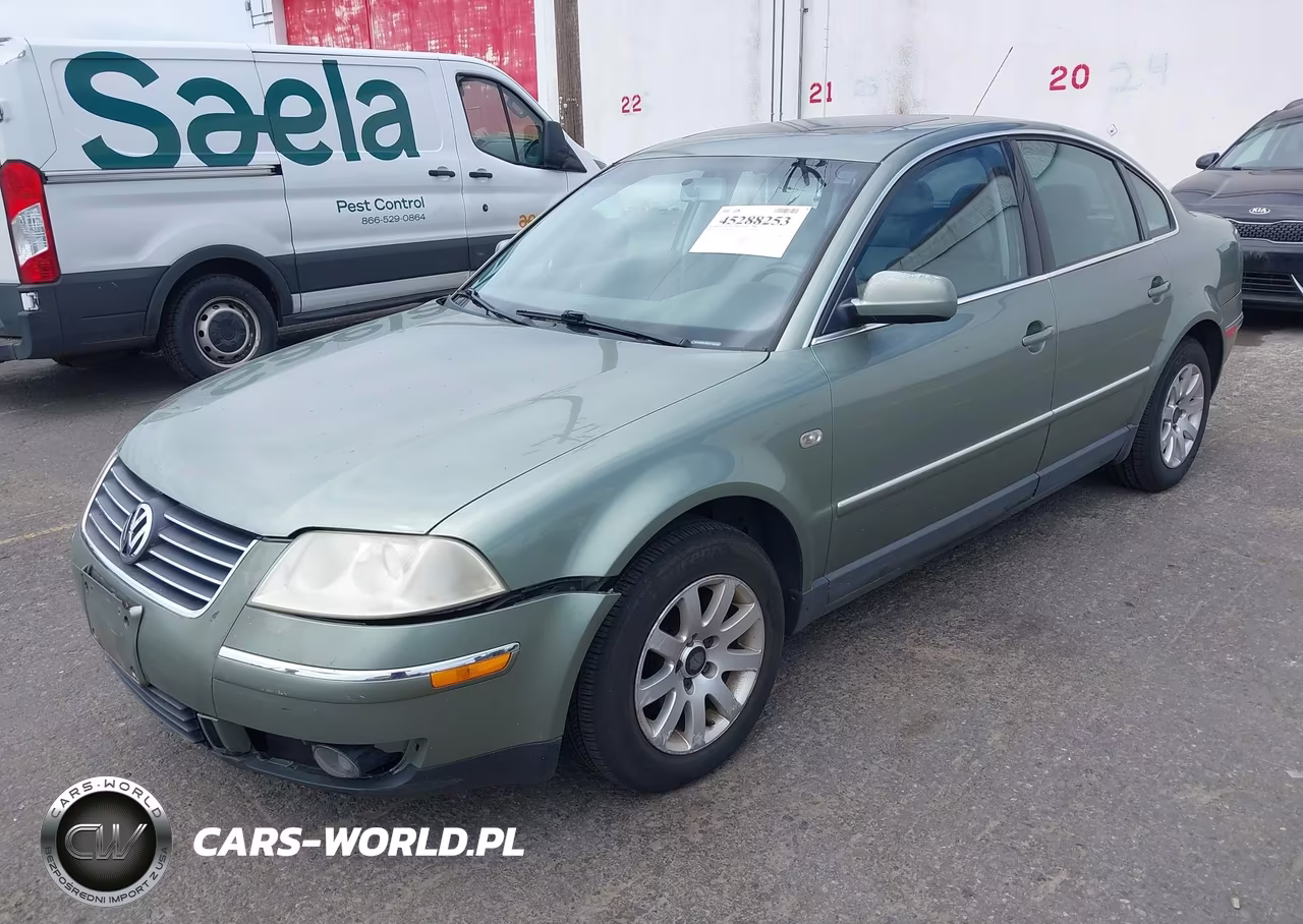 2002 Volkswagen Passat Gls VIN:WVWPD63B02P184630 - 2