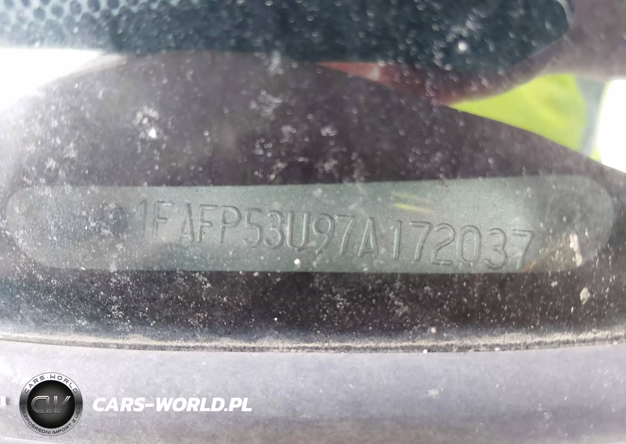 2007 Ford Taurus Se VIN:1FAFP53U97A172037 - 9