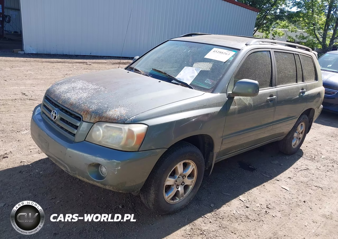 2007 Toyota Highlander V6 VIN:JTEHP21A070226501 - 2
