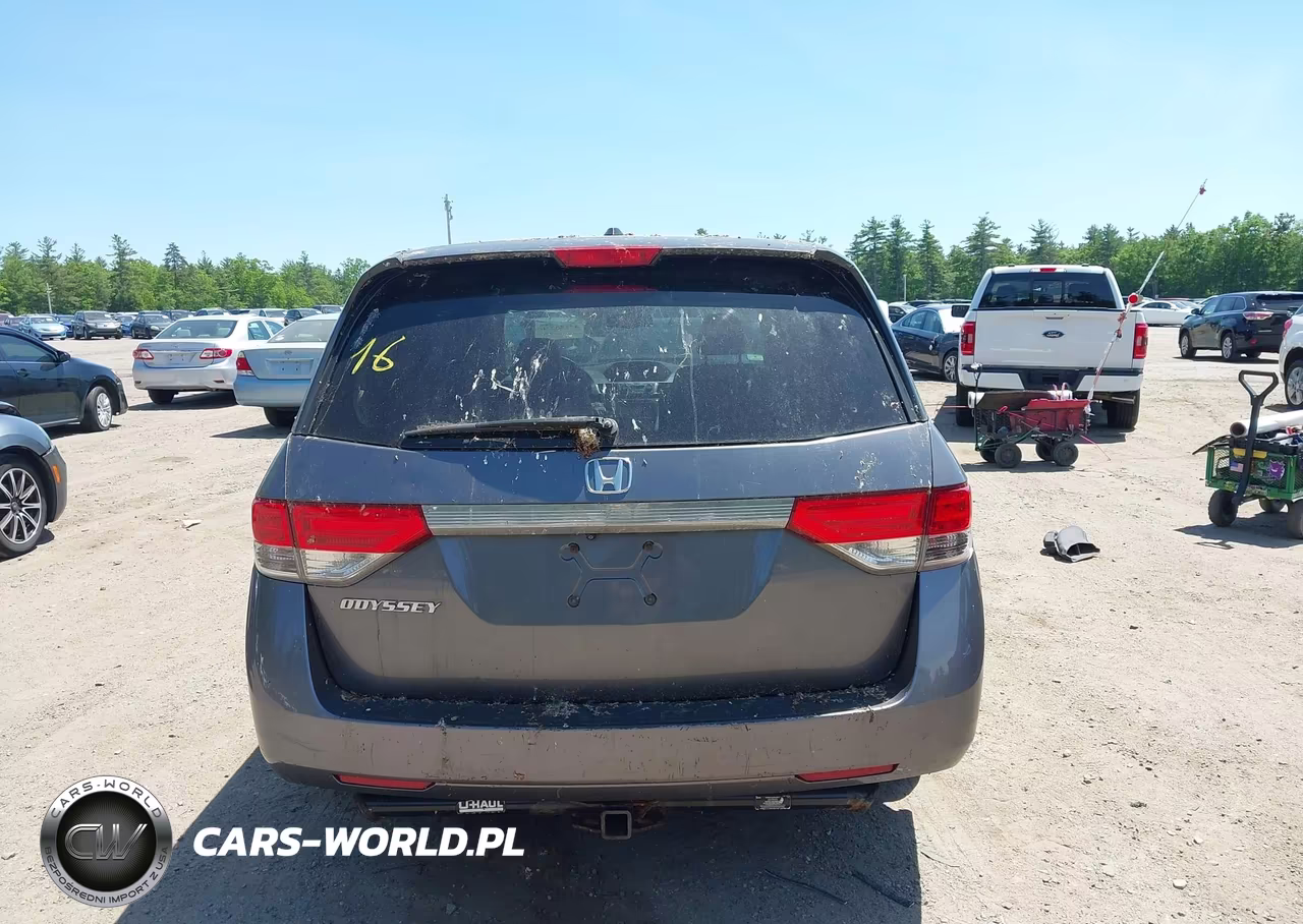 2014 Honda Odyssey Ex-L VIN:5FNRL5H66EB123511 - 16