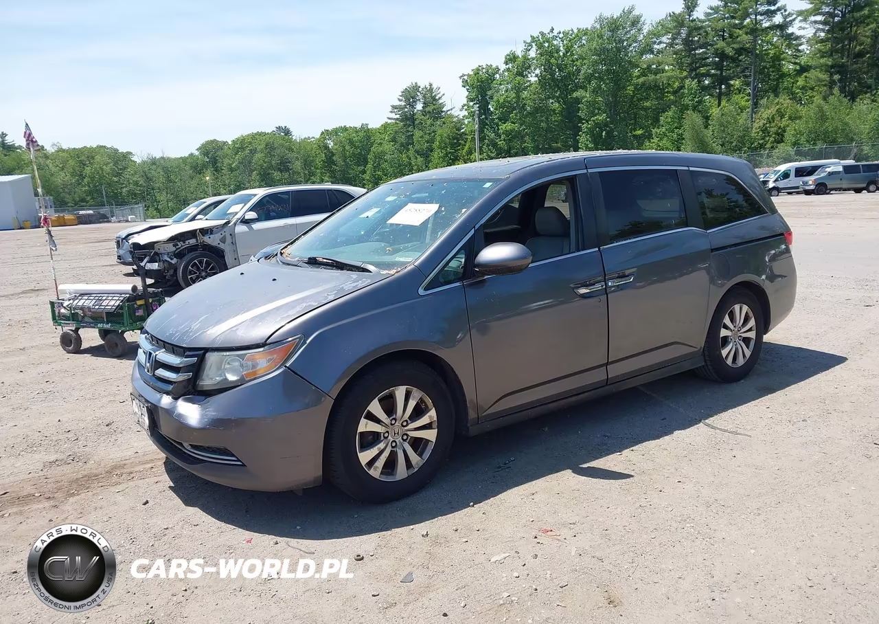 2014 Honda Odyssey Ex-L VIN:5FNRL5H66EB123511 - 2