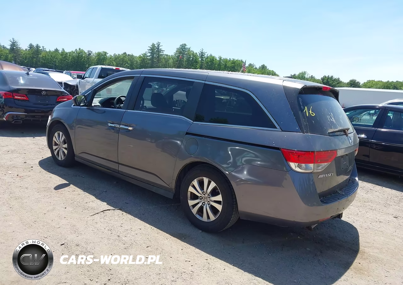 2014 Honda Odyssey Ex-L VIN:5FNRL5H66EB123511 - 3