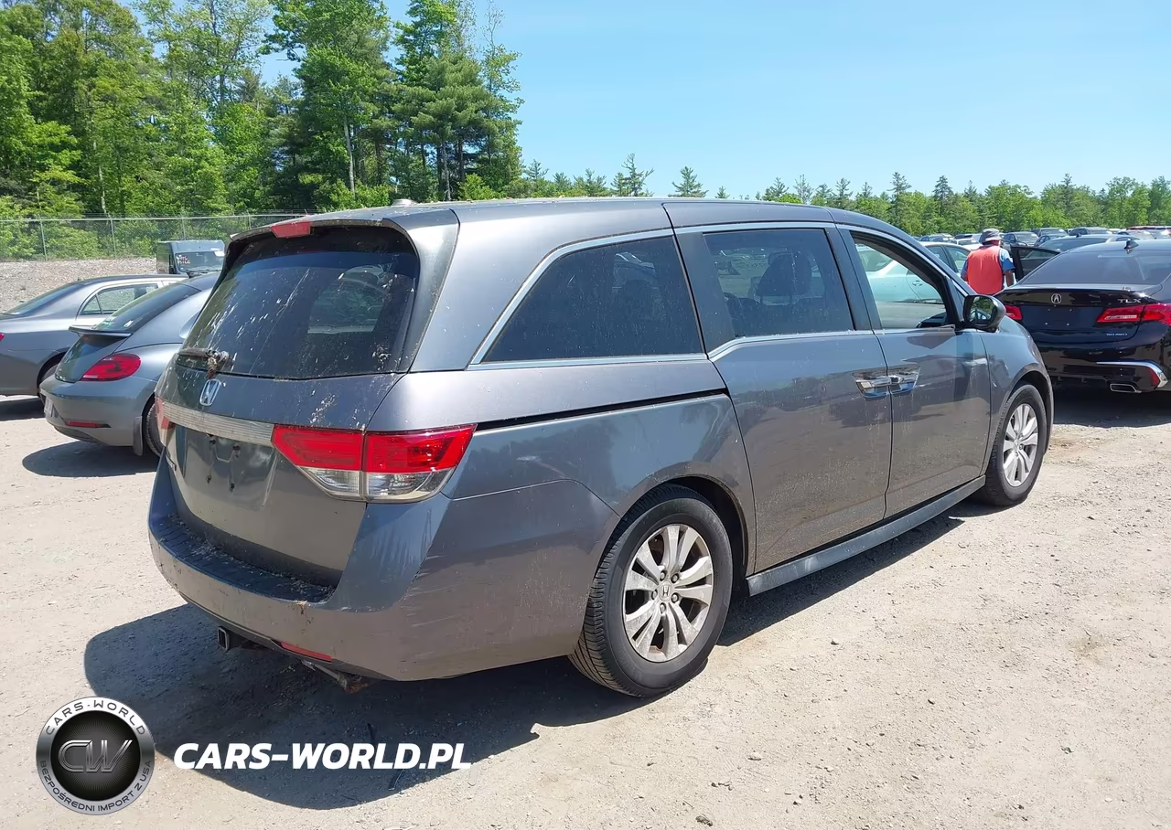 2014 Honda Odyssey Ex-L VIN:5FNRL5H66EB123511 - 4