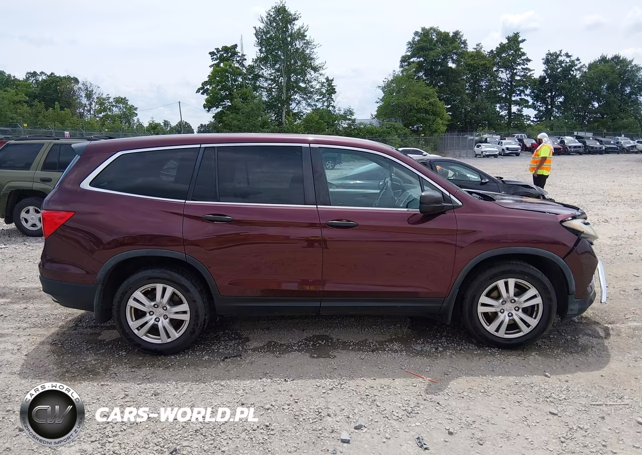 2016 Honda Pilot Lx VIN:5FNYF6H19GB020082 - 14