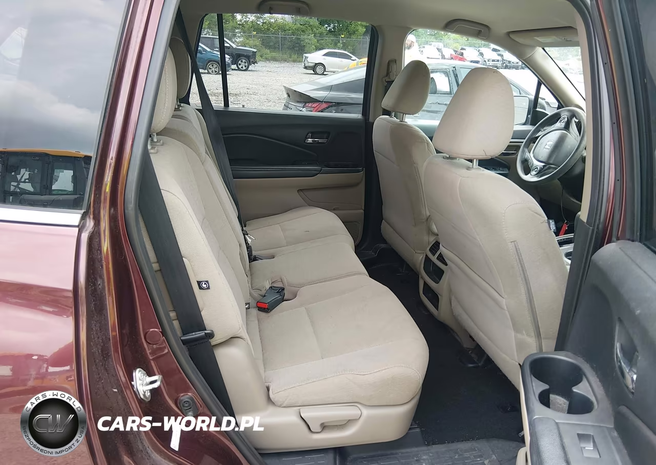 2016 Honda Pilot Lx VIN:5FNYF6H19GB020082 - 8