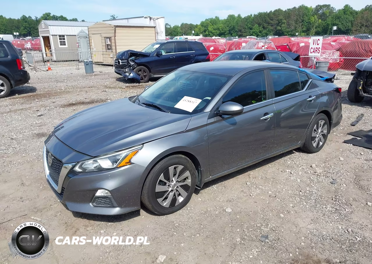2020 Nissan Altima S Fwd VIN:1N4BL4BV7LC168193 - 2