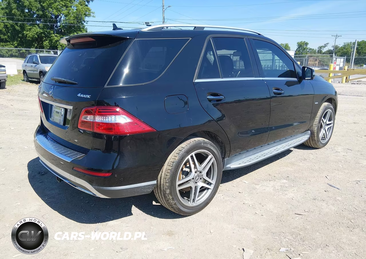 2012 Mercedes-Benz Ml 350 4Matic VIN:4JGDA5HB9CA024258 - 4