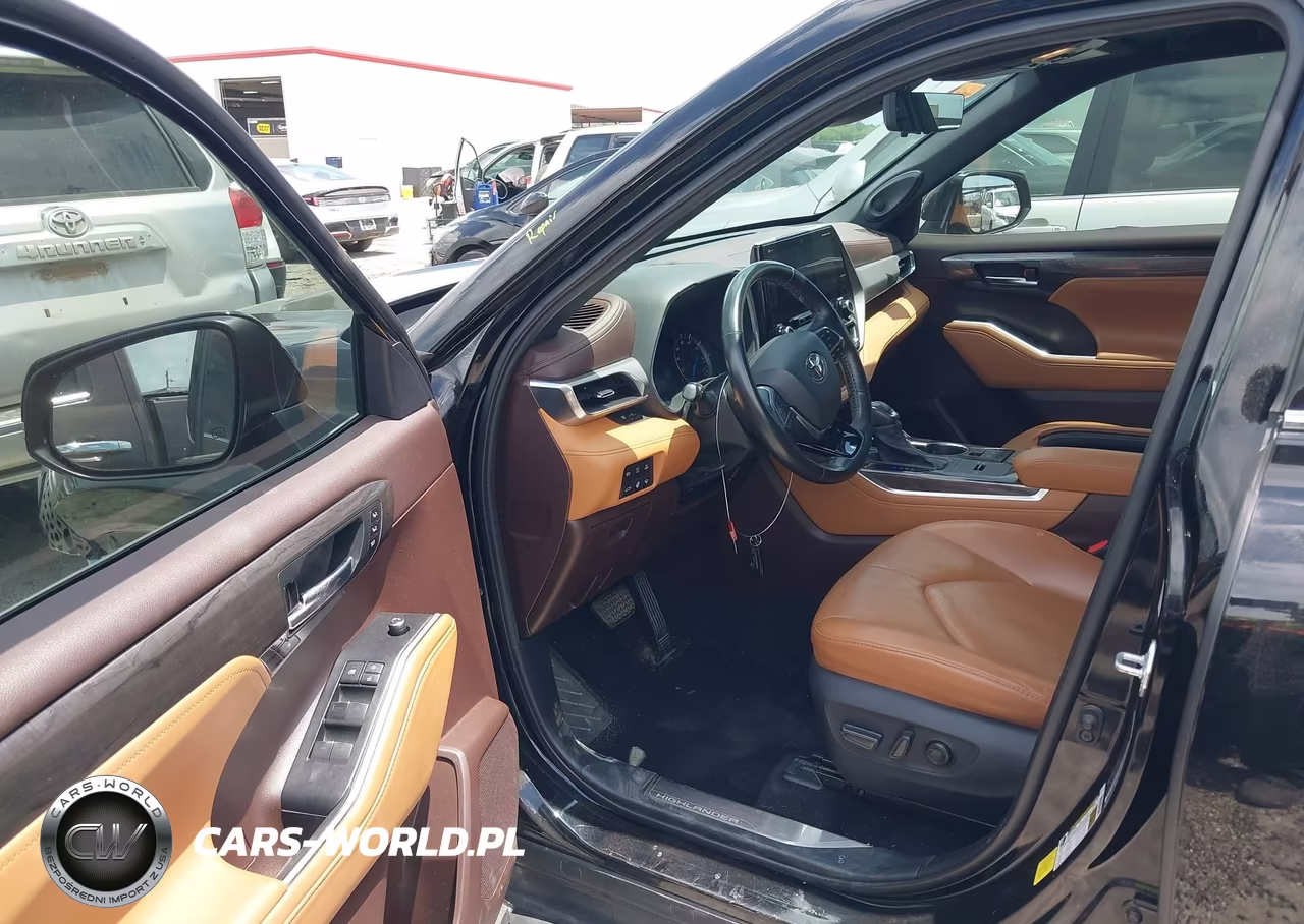 2021 Toyota Highlander Hybrid Platinum VIN:5TDFARAH6MS006081 - 15