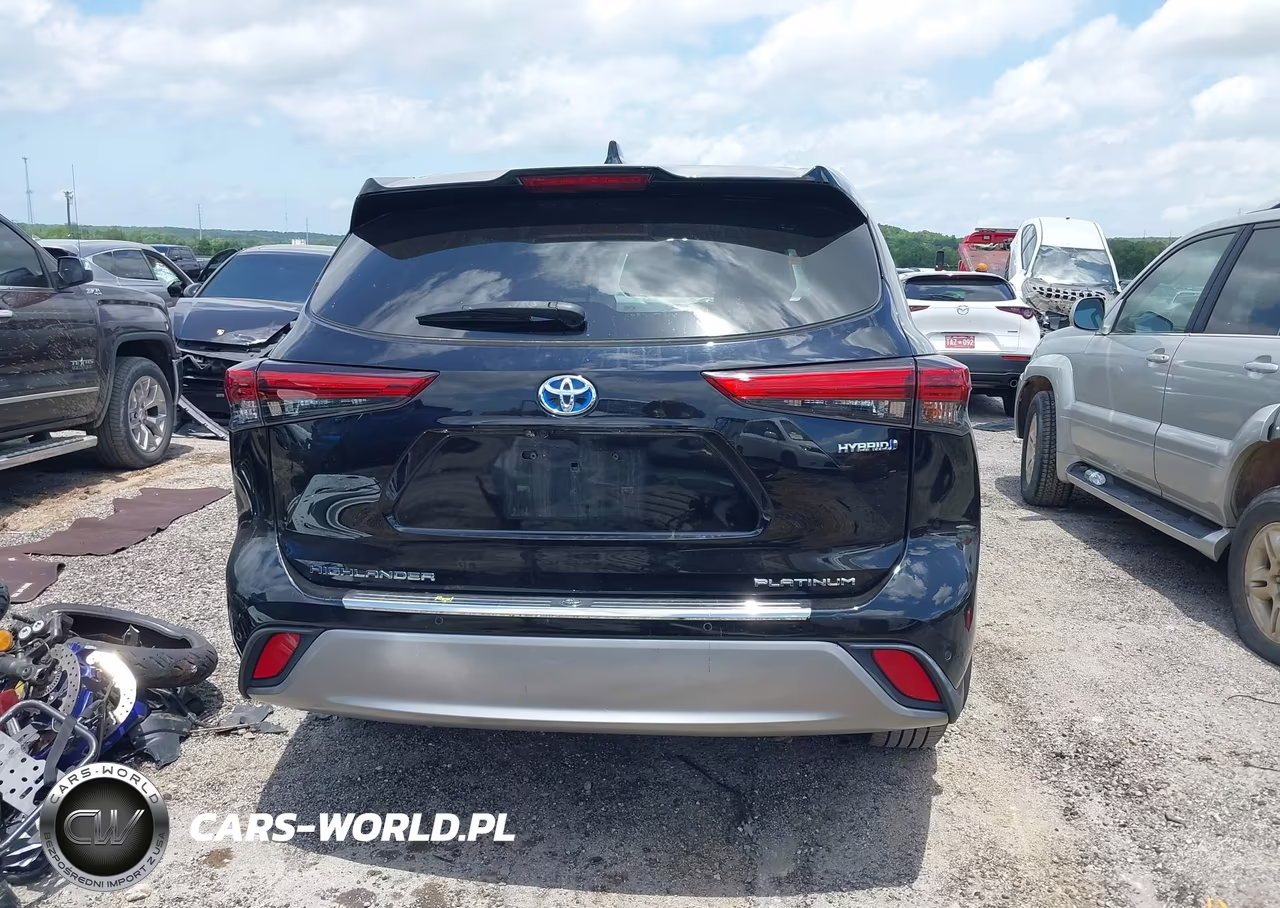2021 Toyota Highlander Hybrid Platinum VIN:5TDFARAH6MS006081 - 17