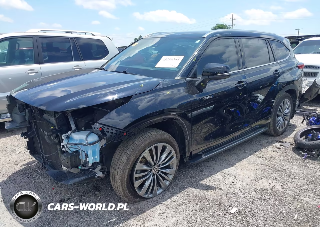 2021 Toyota Highlander Hybrid Platinum VIN:5TDFARAH6MS006081 - 2