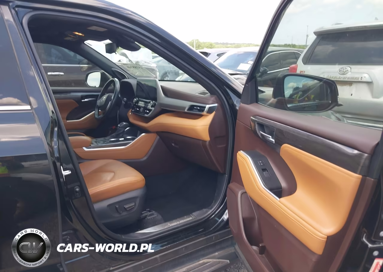 2021 Toyota Highlander Hybrid Platinum VIN:5TDFARAH6MS006081 - 5