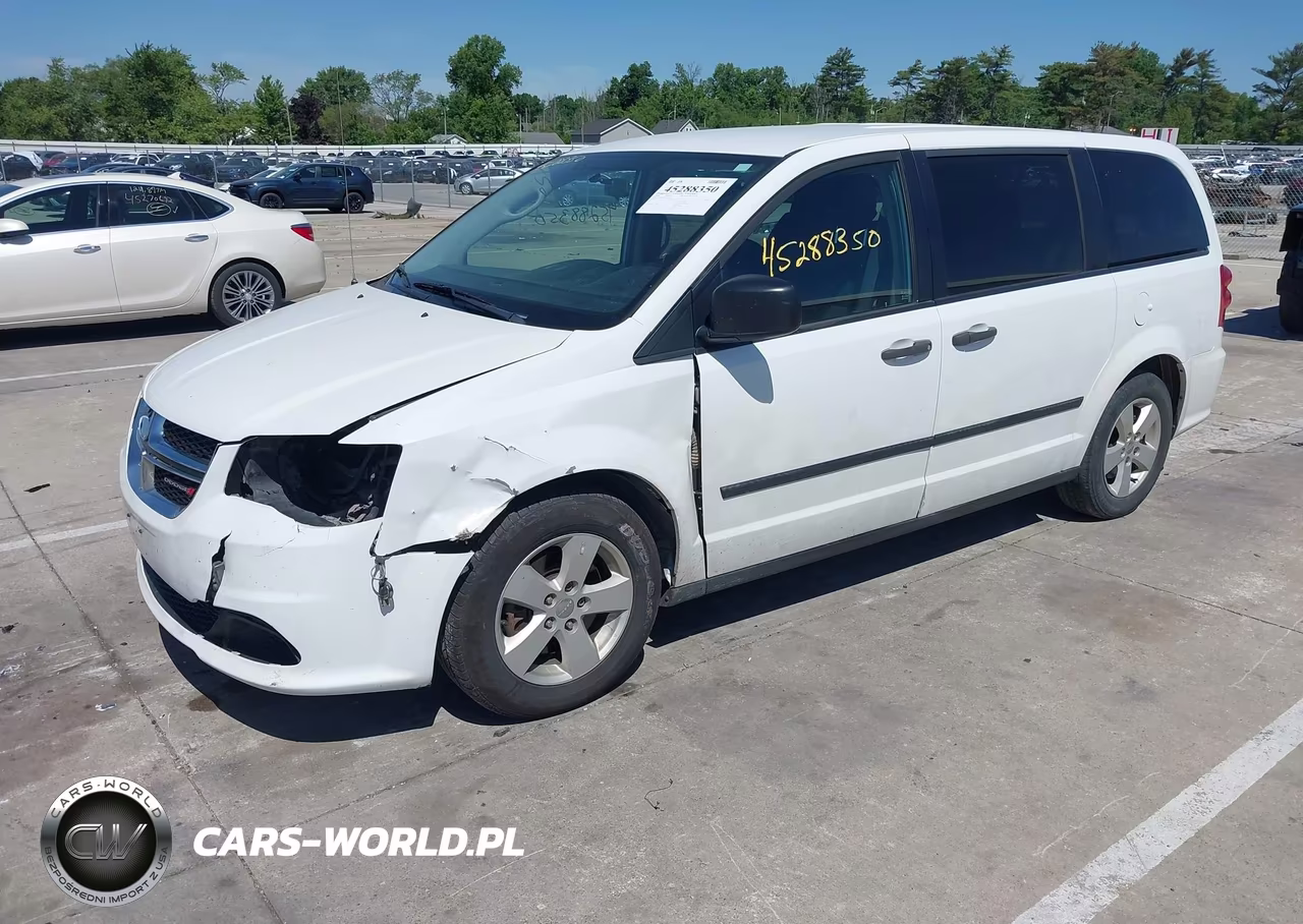 2016 Dodge Grand Caravan Se-Sxt VIN:2C4RDGBG2GR243095 - 2