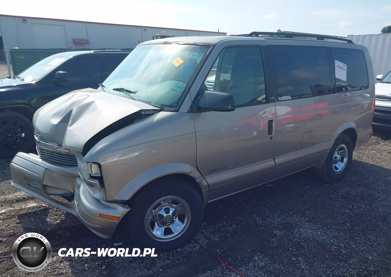 2001 Chevrolet Astro Ls VIN:1GNDM19W01B132191 - 2