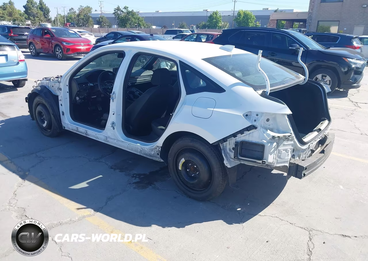2022 Honda Civic Sport VIN:2HGFE2F51NH548345 - 3
