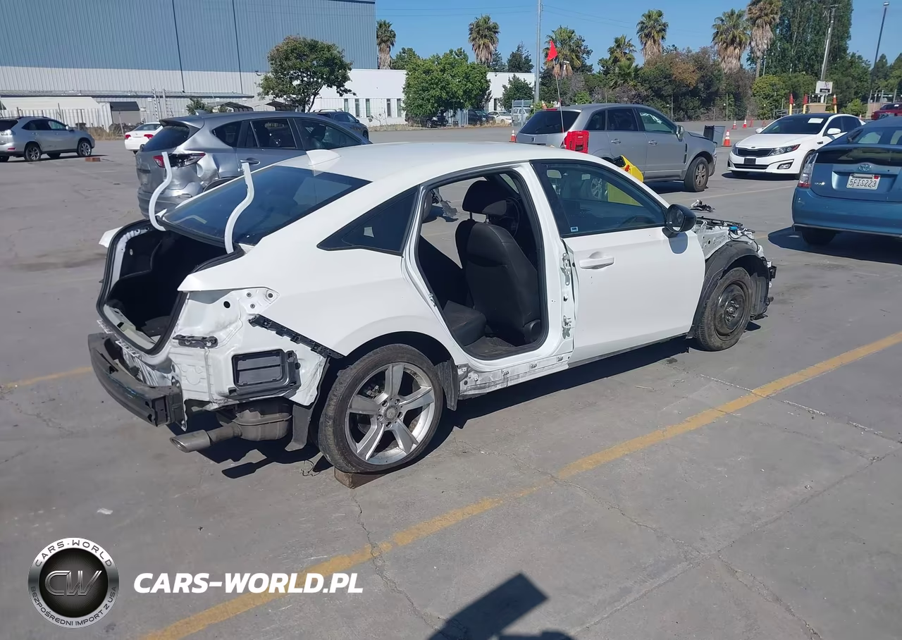 2022 Honda Civic Sport VIN:2HGFE2F51NH548345 - 4