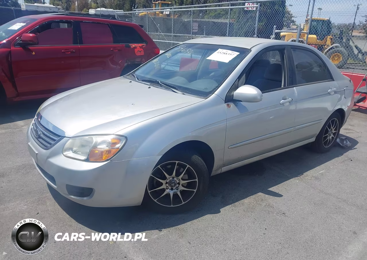 2008 Kia Spectra Ex VIN:KNAFE122585584648 - 2