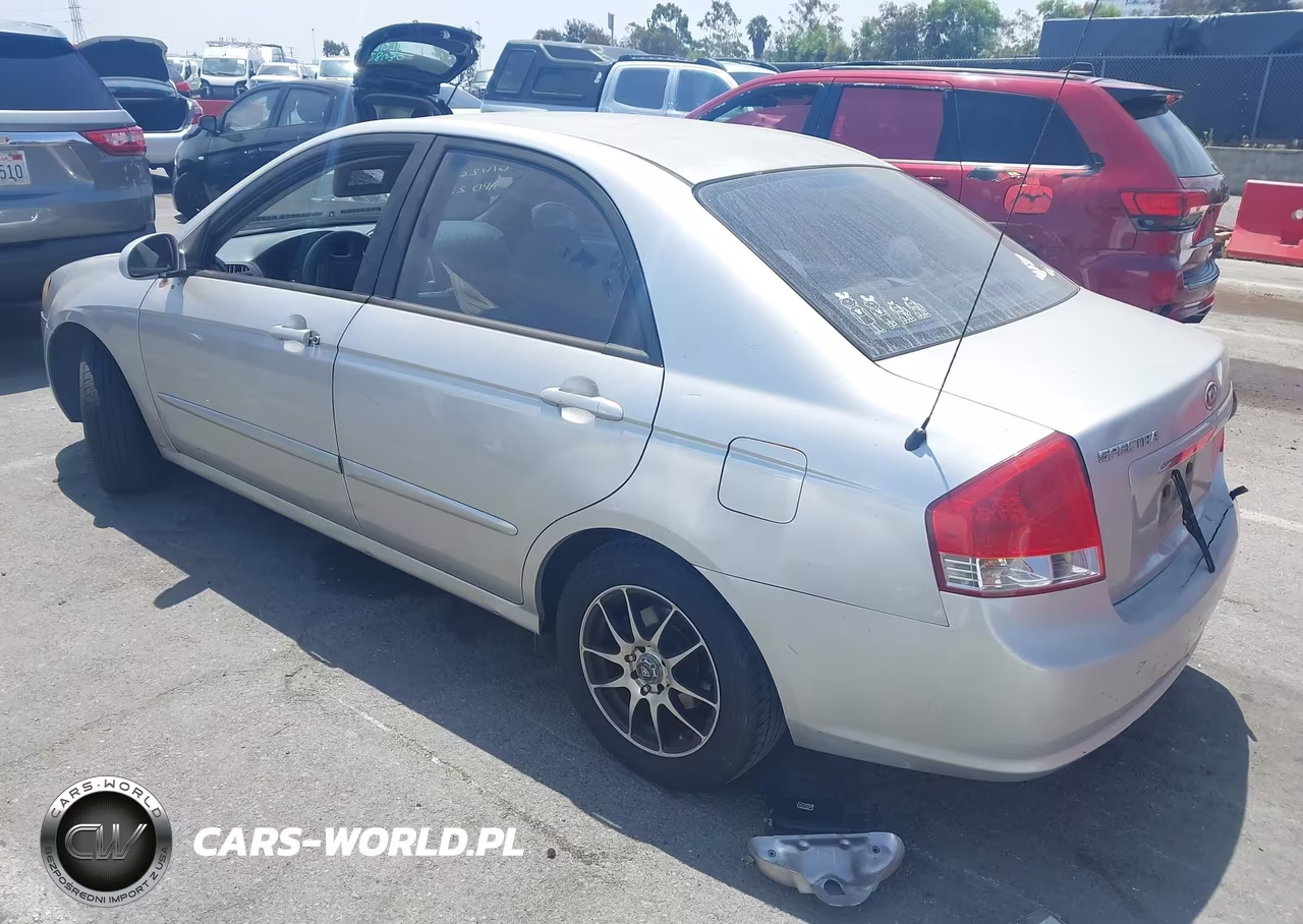 2008 Kia Spectra Ex VIN:KNAFE122585584648 - 3