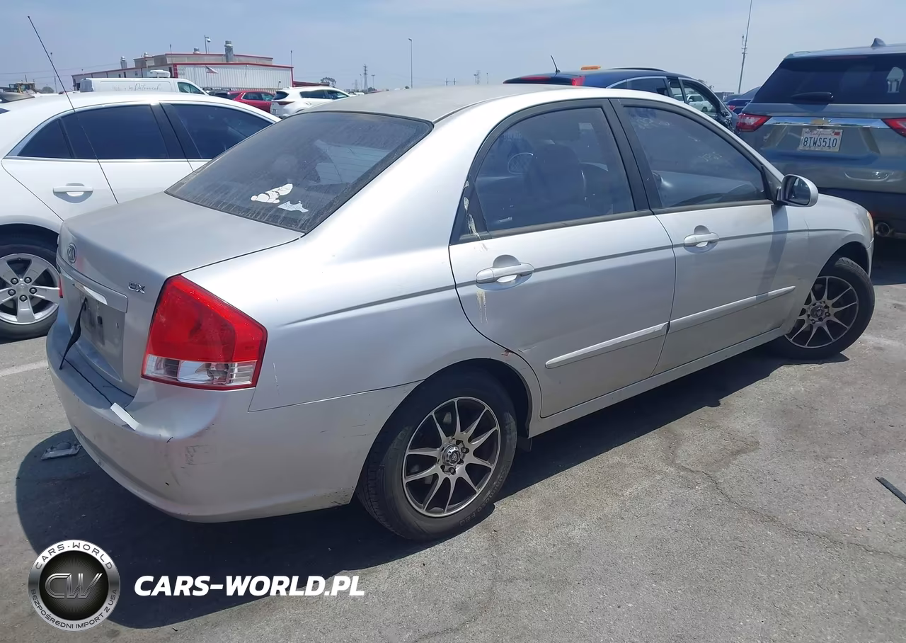 2008 Kia Spectra Ex VIN:KNAFE122585584648 - 4