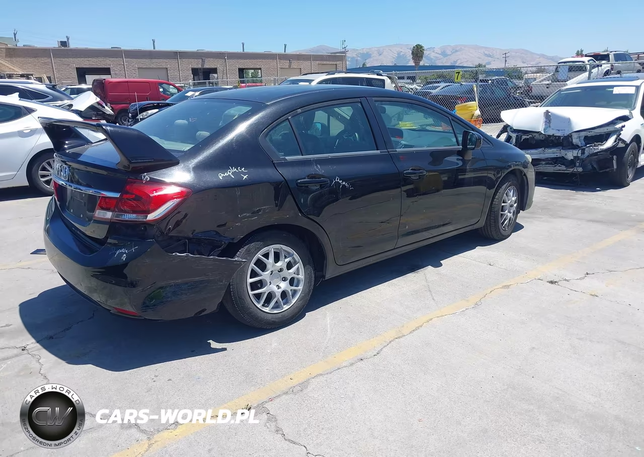 2015 Honda Civic Lx VIN:2HGFB2F54FH518525 - 4