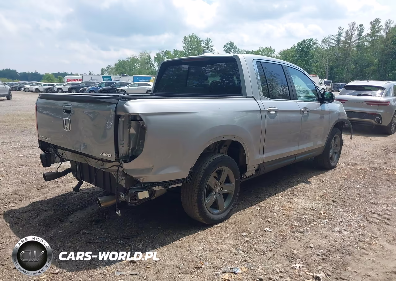 2023 Honda Ridgeline Rtl VIN:5FPYK3F50PB044018 - 4