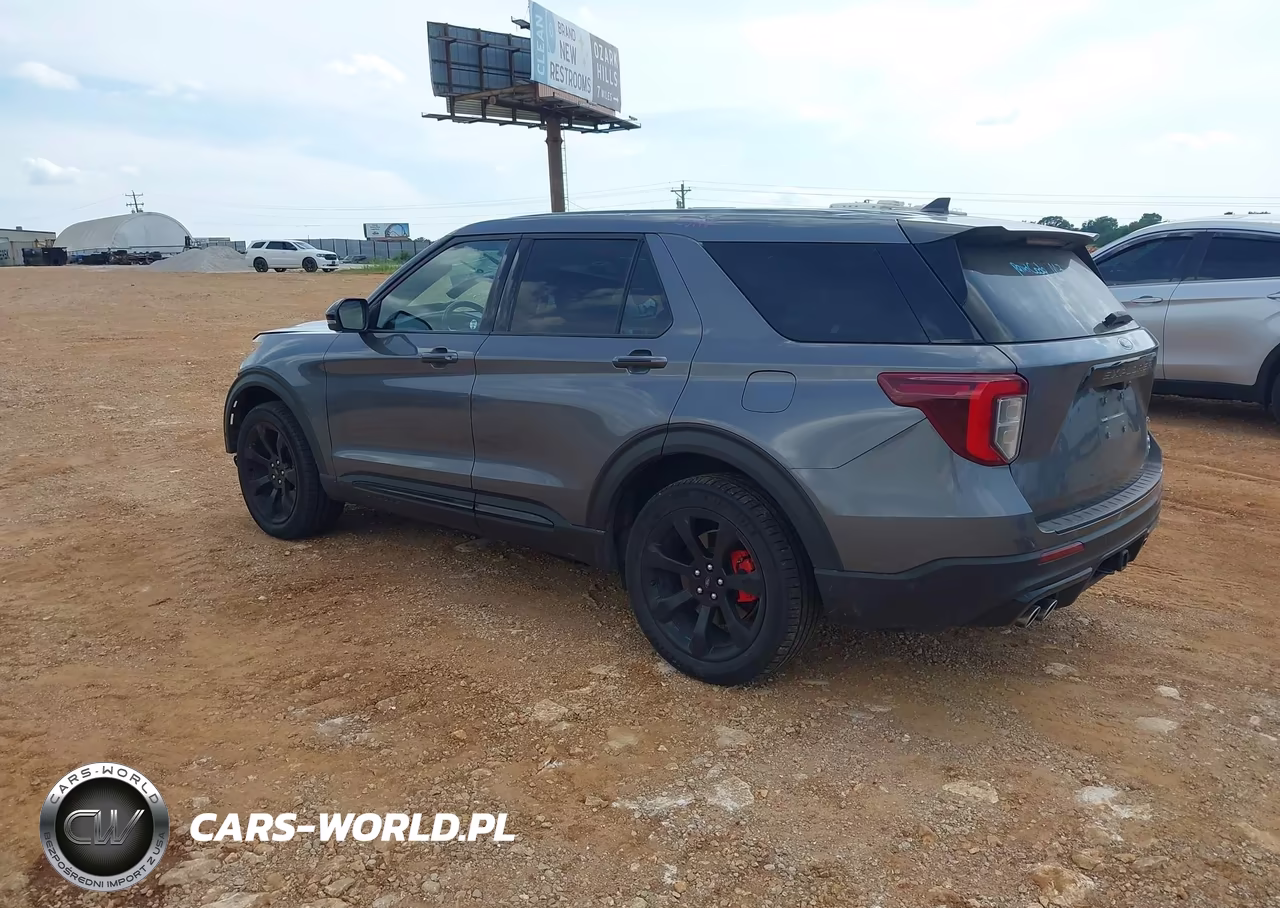 2021 Ford Explorer St VIN:1FM5K8GC0MGB43988 - 3