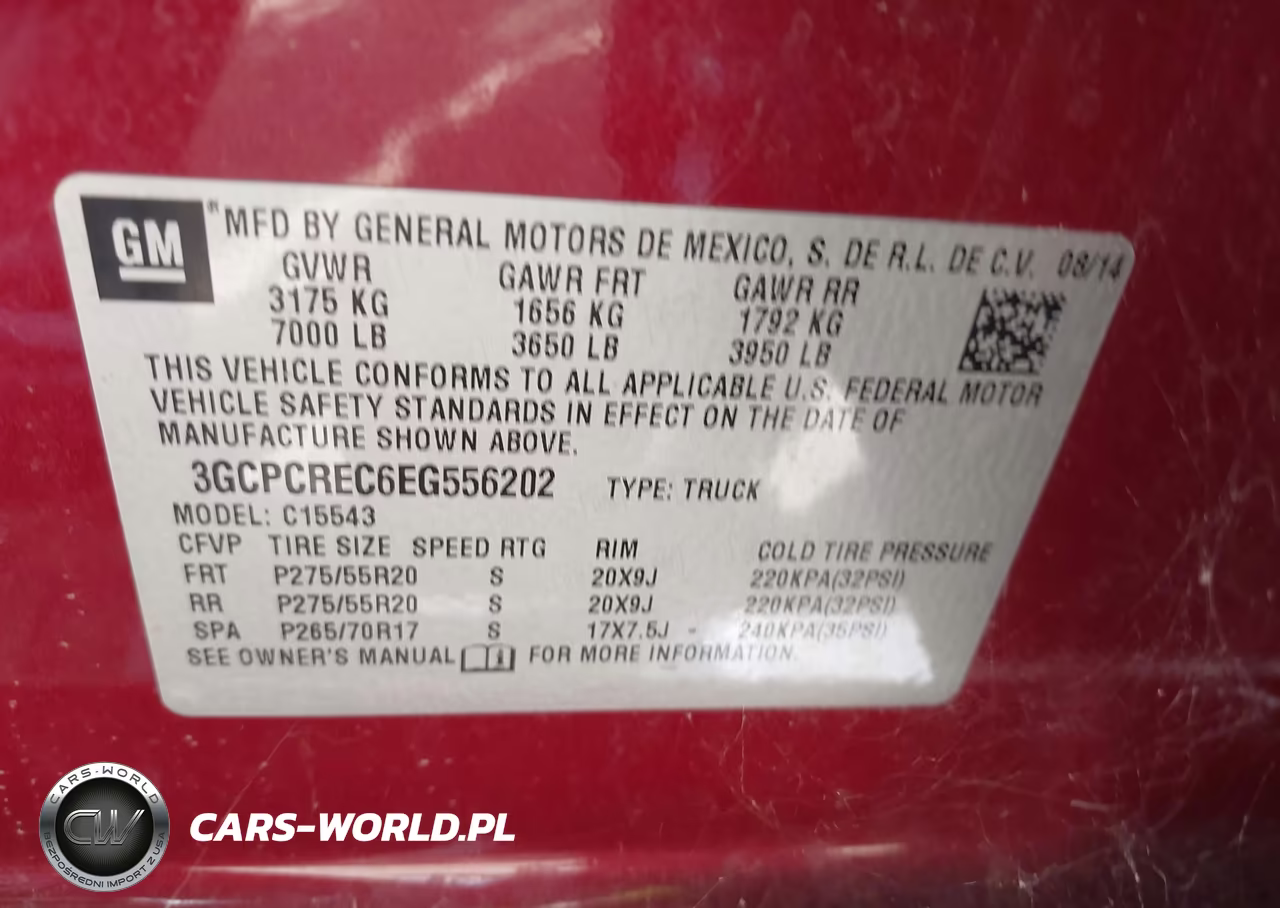 2014 Chevrolet Silverado 1500 1Lt VIN:3GCPCREC6EG556202 - 9