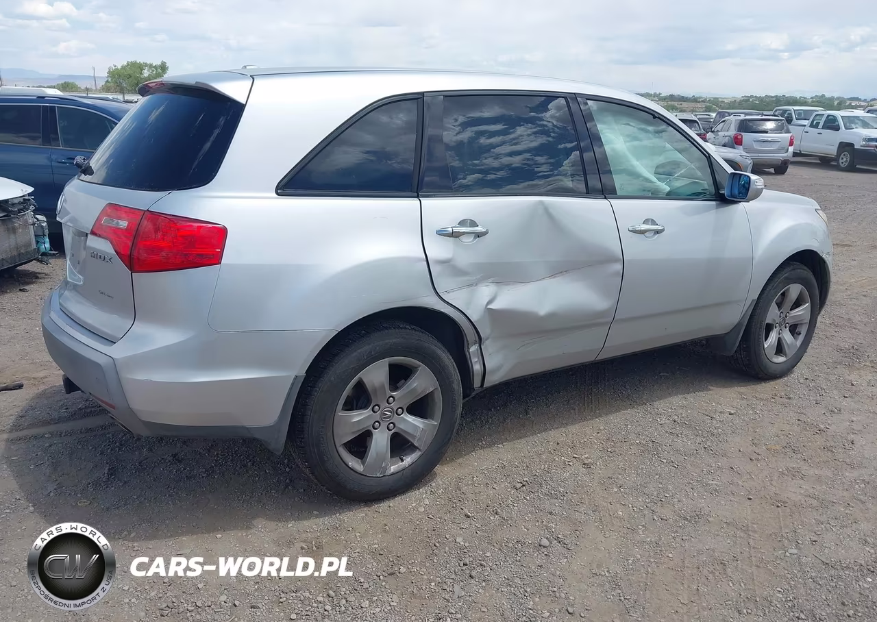 2008 Acura Mdx Technology Package VIN:2HNYD28648H548581 - 4