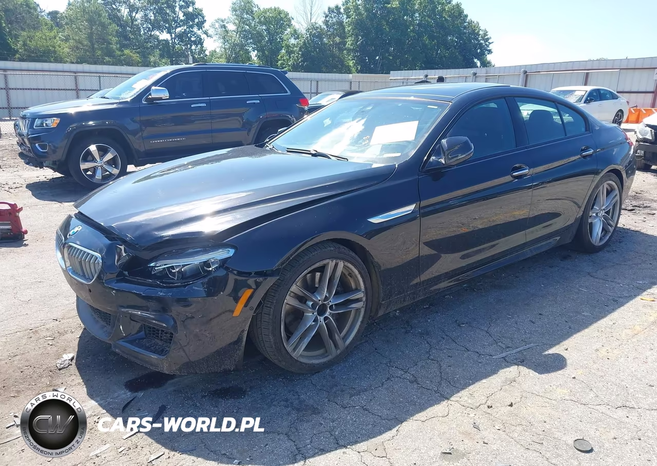 2016 BMW 650I Gran Coupe VIN:WBA6D4C56GD977396 - 2