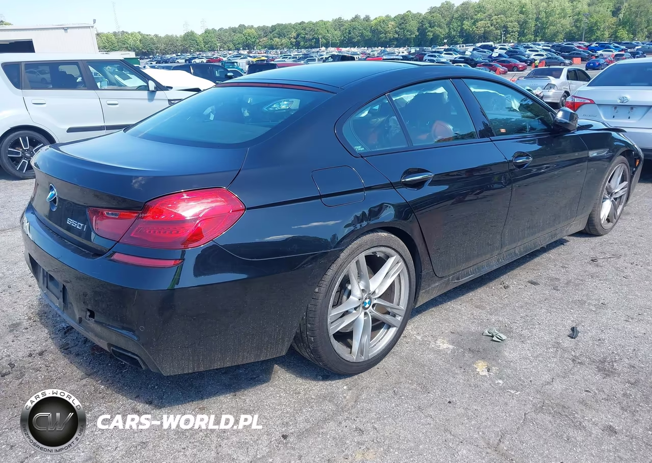 2016 BMW 650I Gran Coupe VIN:WBA6D4C56GD977396 - 4