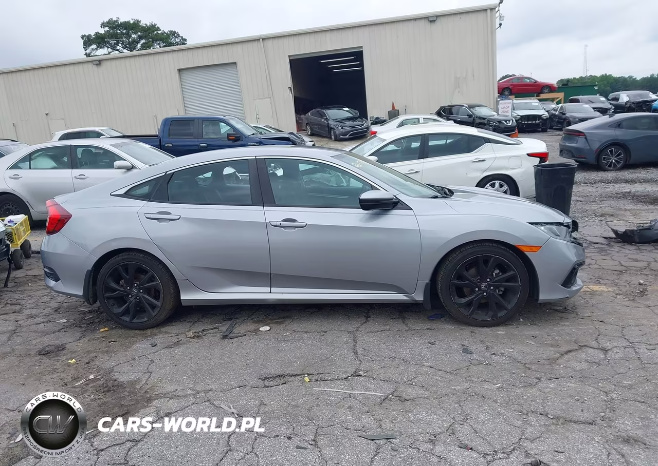 2019 Honda Civic Sport VIN:2HGFC2F89KH581928 - 13