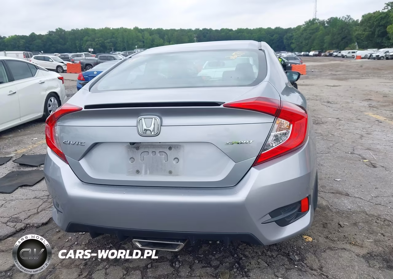 2019 Honda Civic Sport VIN:2HGFC2F89KH581928 - 16
