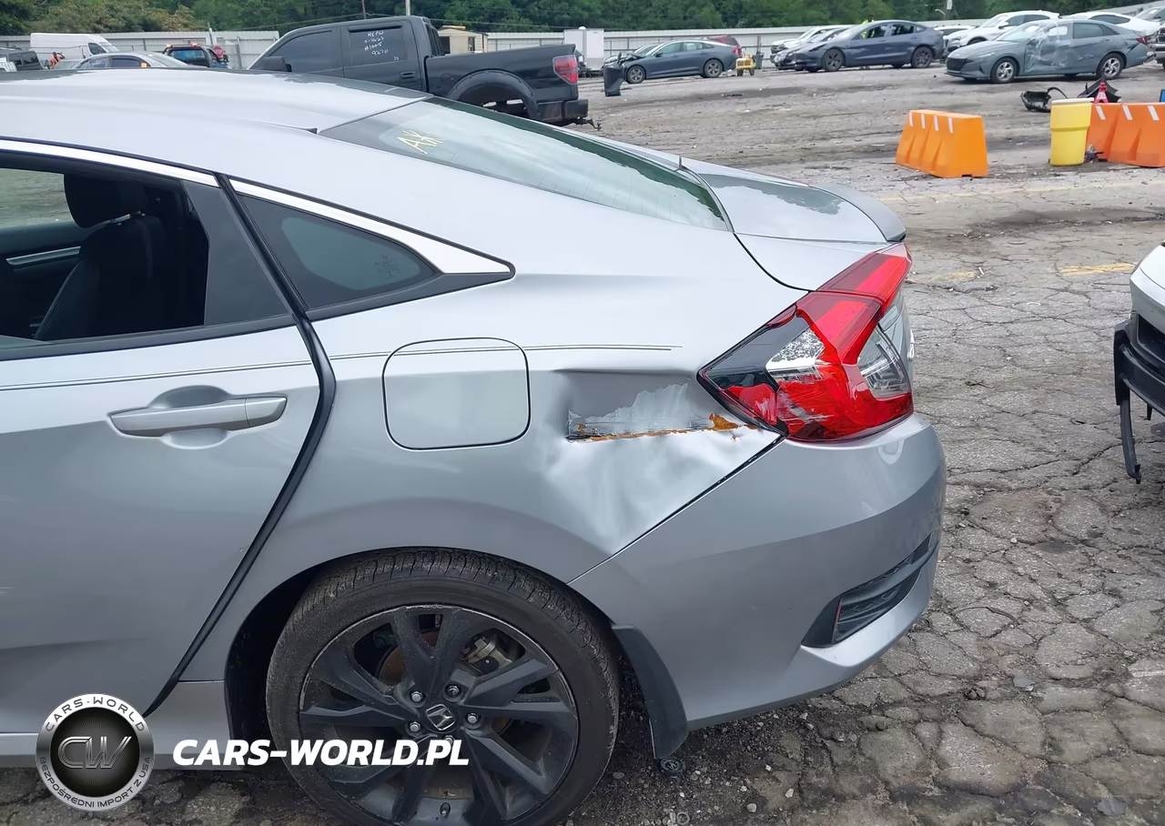 2019 Honda Civic Sport VIN:2HGFC2F89KH581928 - 6