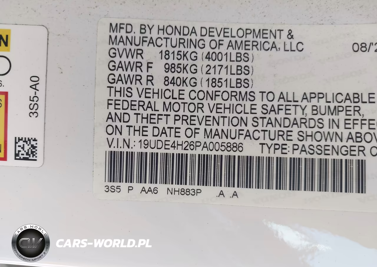 2023 Acura Integra VIN:19UDE4H26PA005886 - 9
