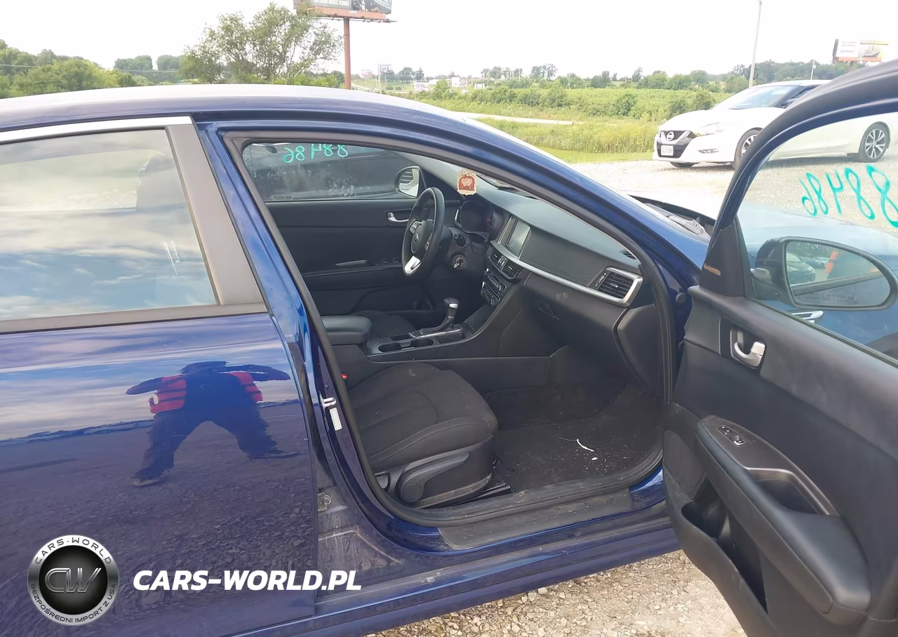 2019 Kia Optima Lx VIN:5XXGT4L39KG340610 - 5