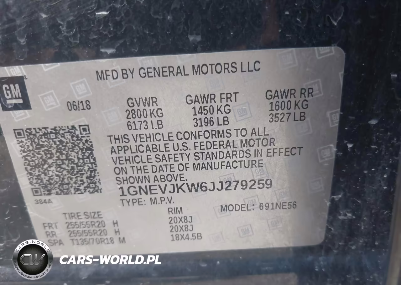 2018 Chevrolet Traverse Premier VIN:1GNEVJKW6JJ279259 - 9