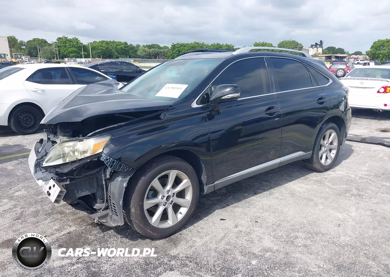 2010 Lexus Rx 350 VIN:2T2ZK1BA2AC007404 - 2