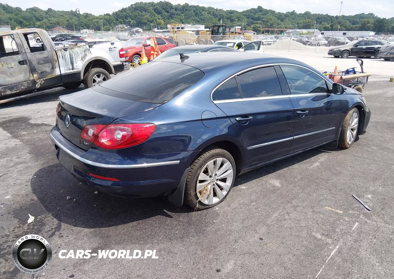 2012 Volkswagen Cc Sport VIN:WVWMP7ANXCE513487 - 4