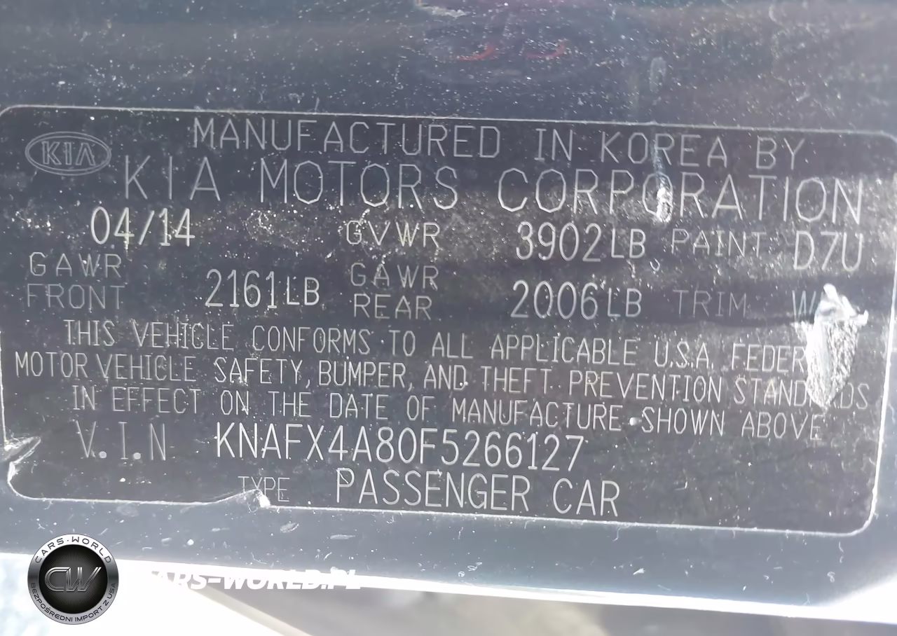 2015 Kia Forte Ex VIN:KNAFX4A80F5266127 - 9