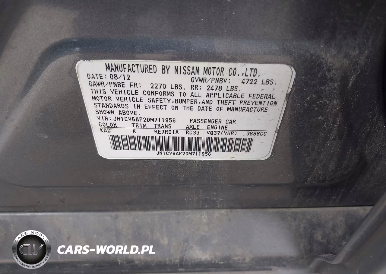 2013 Infiniti G37 Journey VIN:JN1CV6AP2DM711956 - 9