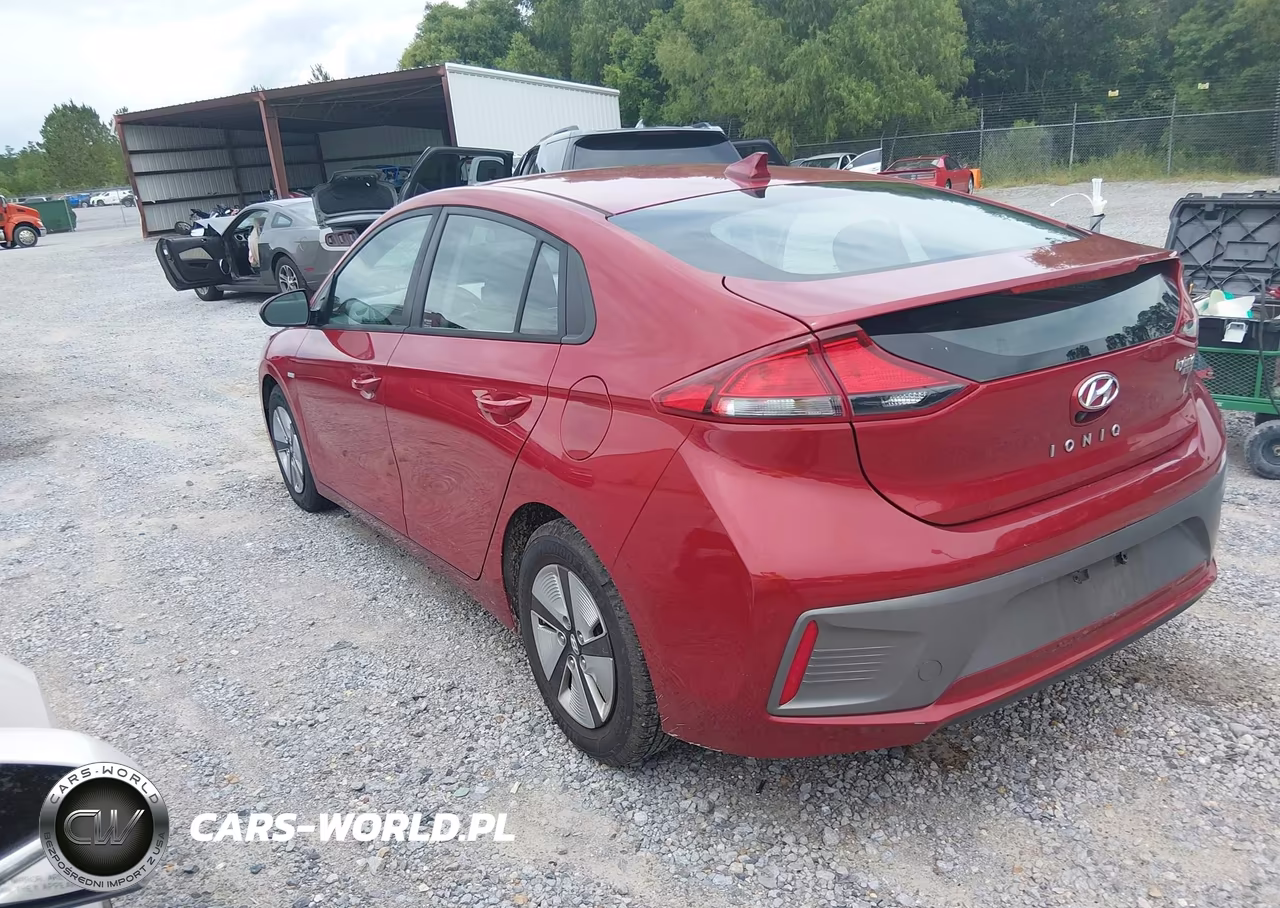 2020 Hyundai Ioniq Hybrid Blue VIN:KMHC65LC4LU202413 - 3