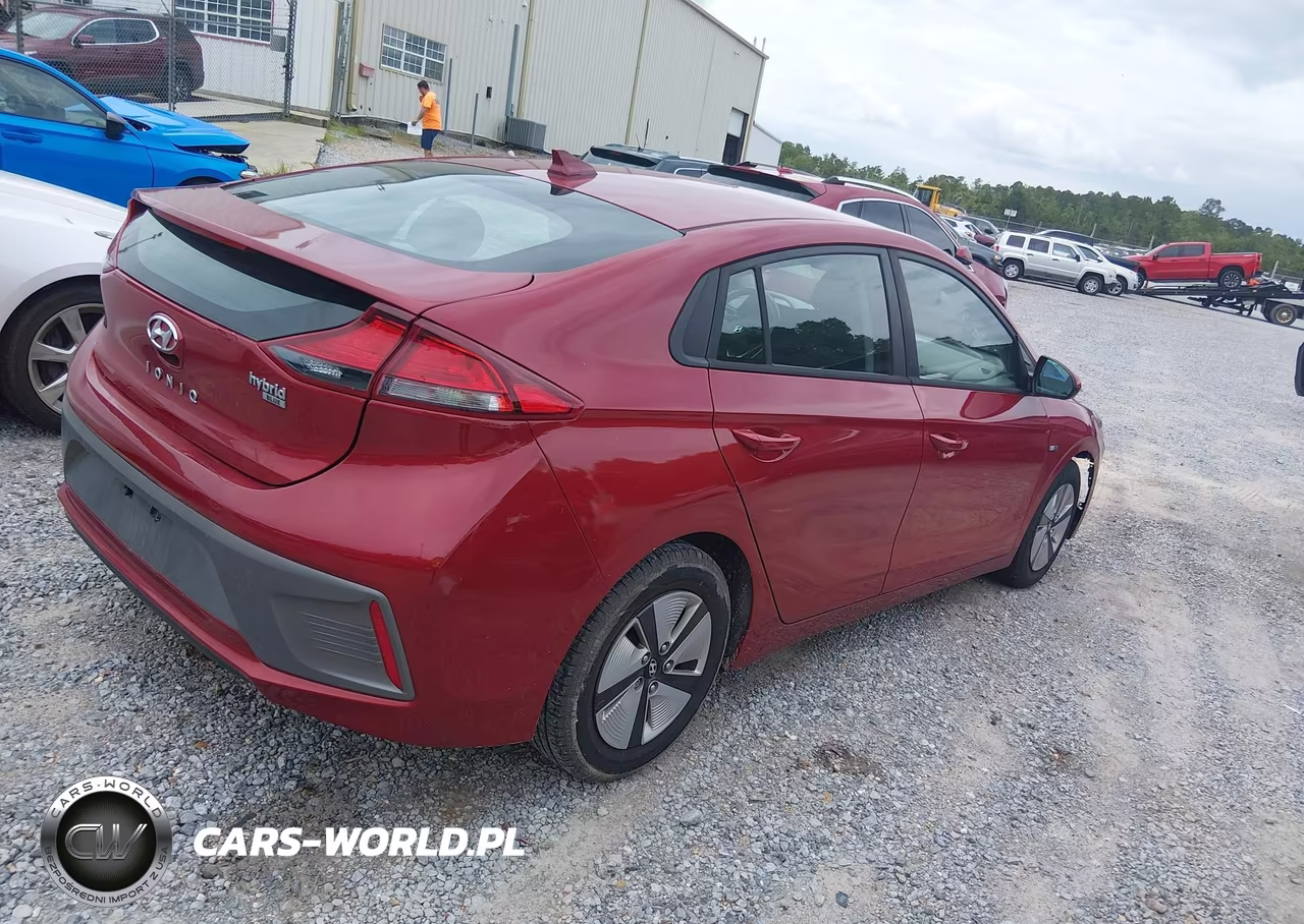 2020 Hyundai Ioniq Hybrid Blue VIN:KMHC65LC4LU202413 - 4