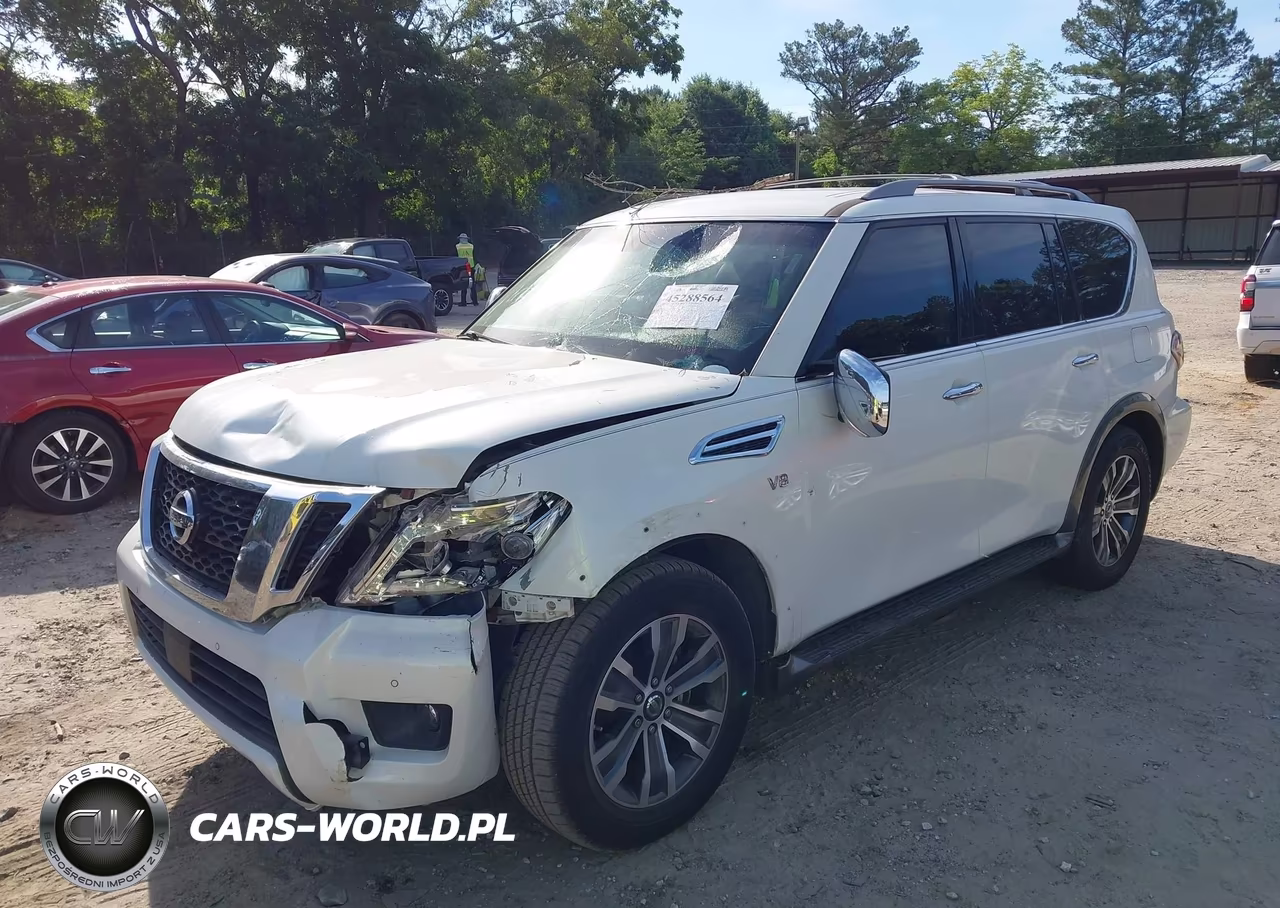 2017 Nissan Armada Sl VIN:JN8AY2ND2H9000386 - 2